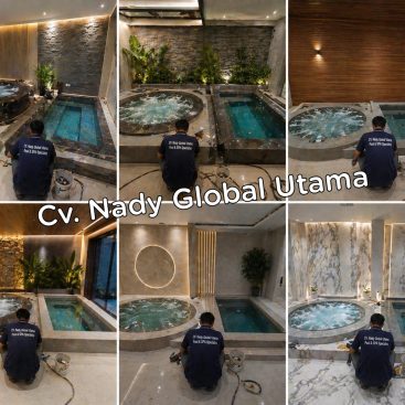 Jasa Kontraktor Kolam Renang & SPA (whirlpool/jacuzzi, coldplunge), Sauna.
